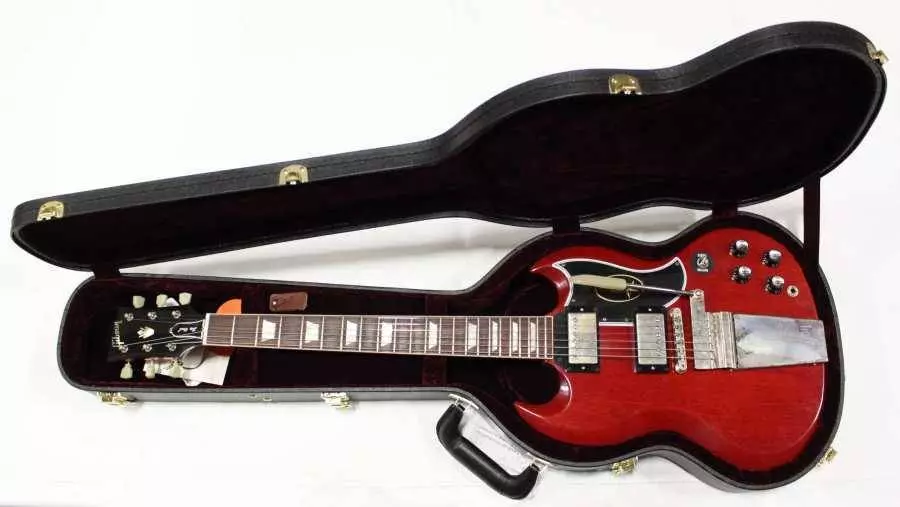 Gibson LP SG Standard Reissue LTD with Maestro - Canadian Cherry - Nickel Hardware