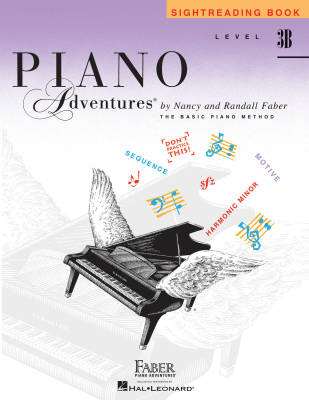 Faber Piano Adventures - Piano Adventures Sightreading, Level 3B - Faber/Faber - Piano - Book