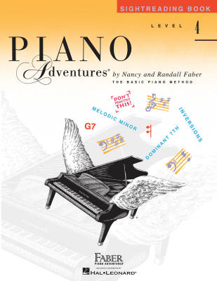 Faber Piano Adventures - Piano Adventures Sightreading, Level 4 - Faber/Faber - Piano - Book