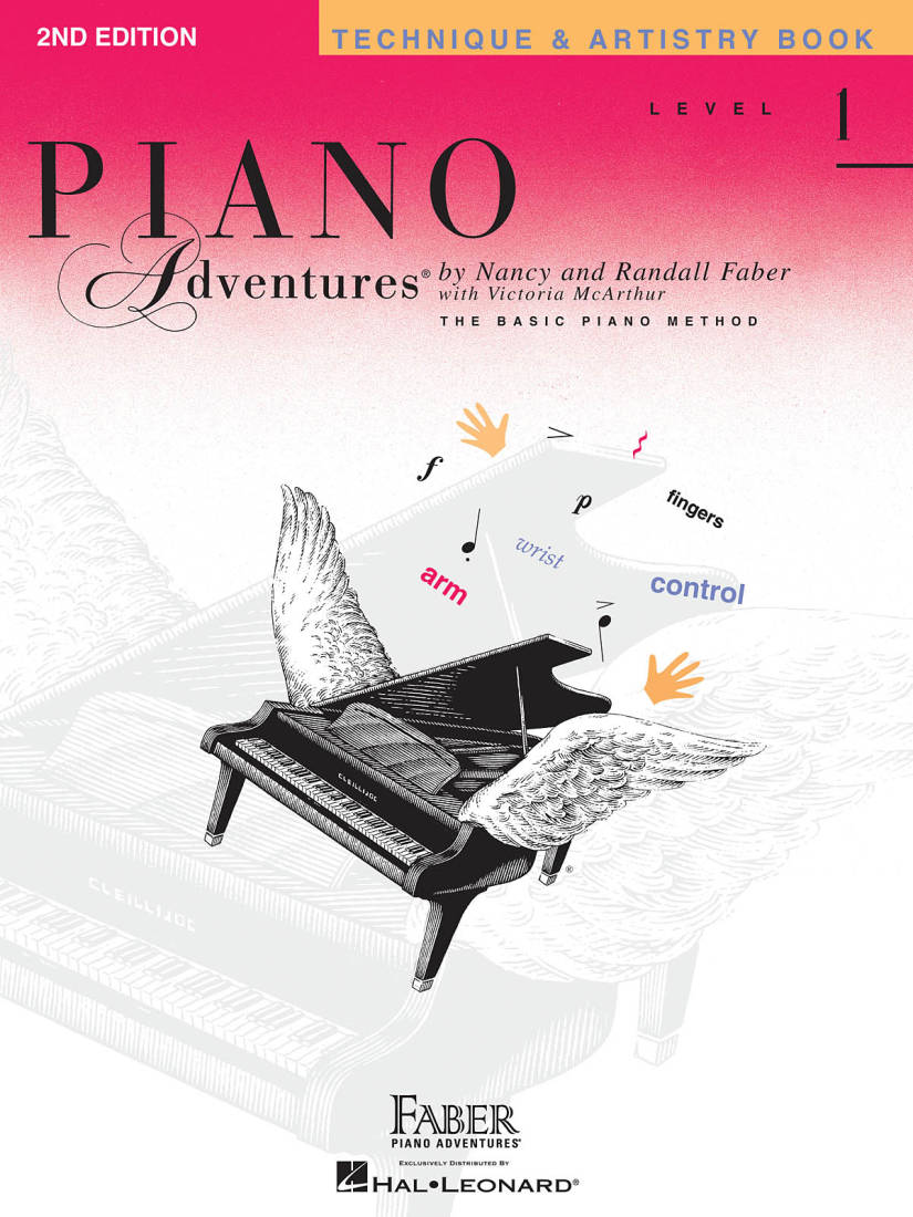 Piano Adventures Technique & Artistry (2nd Edition), Level 1 - Faber/Faber - Piano - Book