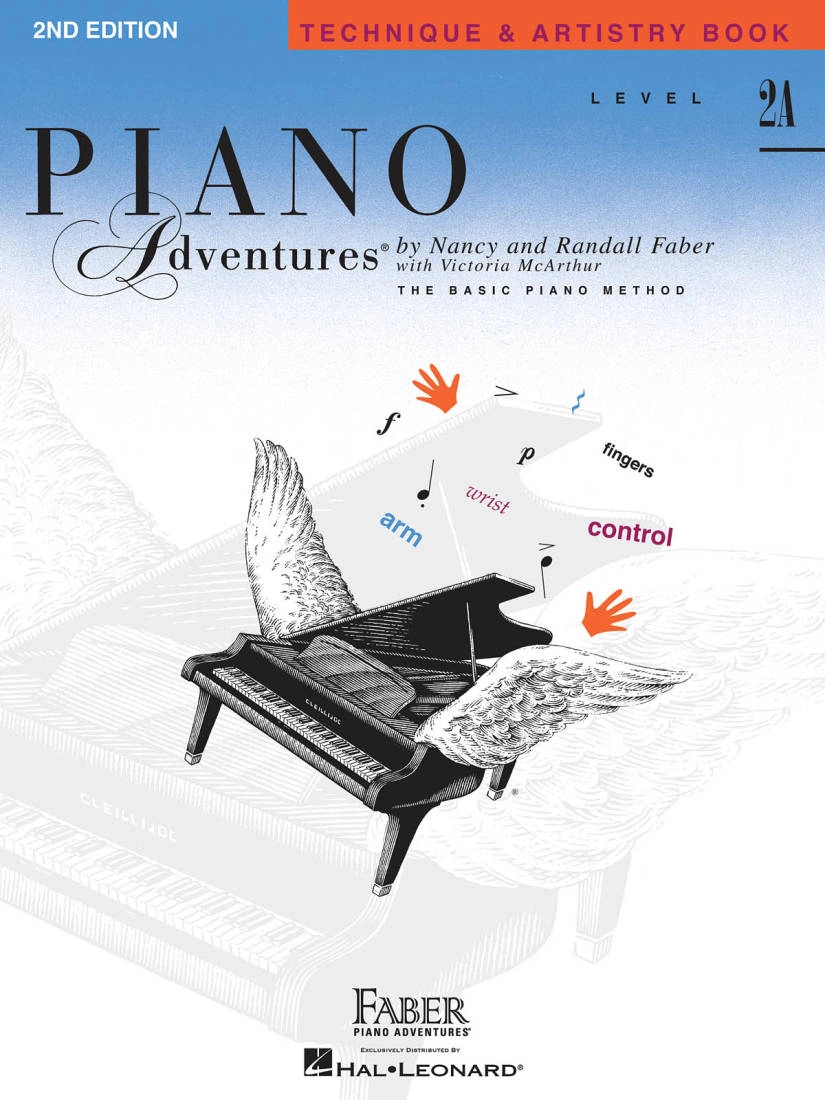 Piano Adventures Technique & Artistry (2nd Edition), Level 2A - Faber/Faber - Piano - Book