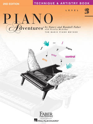 Piano Adventures Technique & Artistry (2nd Edition), Level 2B - Faber/Faber - Piano - Book