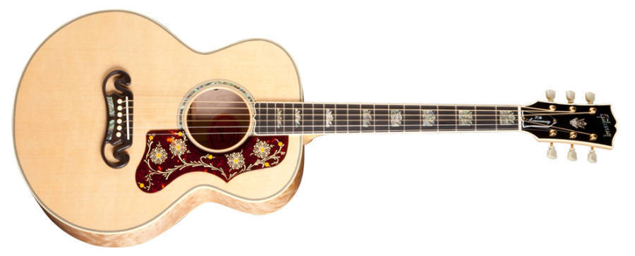 Gibson 75th Anniversary Trophy J200 - Natural - Gold Hardware