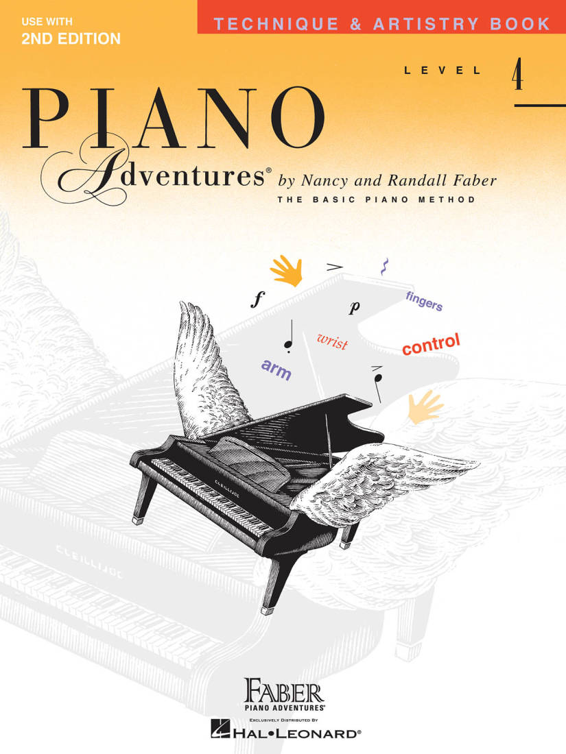 Piano Adventures Technique & Artistry (2nd Edition), Level 4 - Faber/Faber - Piano - Book