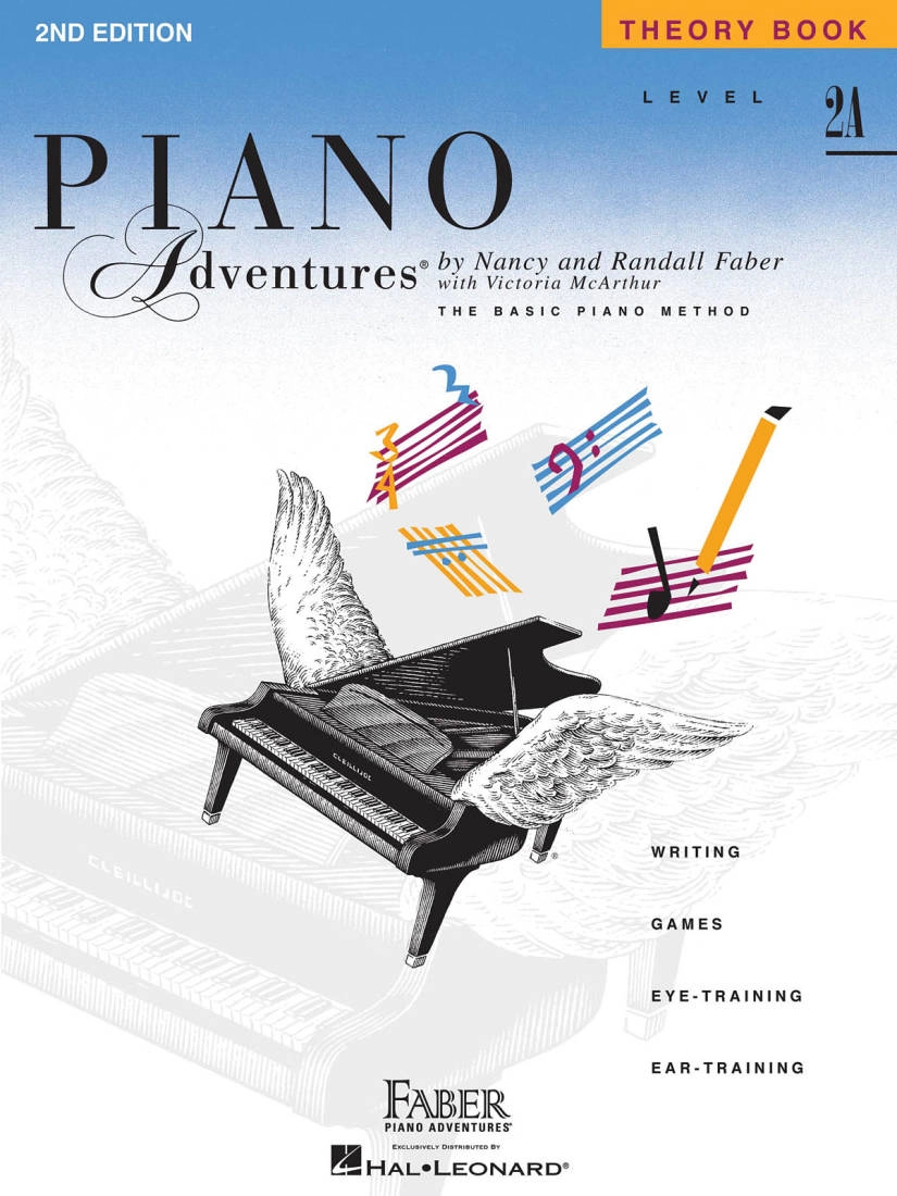 Piano Adventures Theory Book (2nd Edition), Level 2A - Faber/Faber - Piano - Book