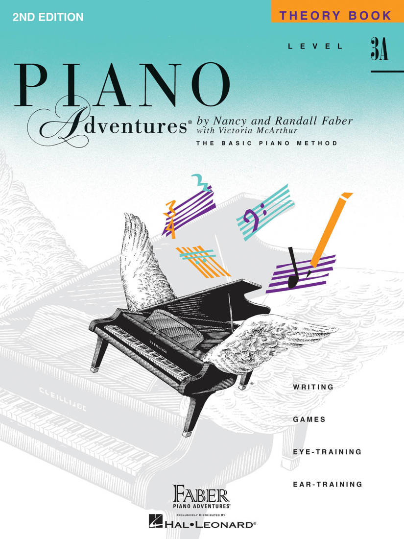 Piano Adventures Theory Book (2nd Edition), Level 3A - Faber/Faber - Piano - Book