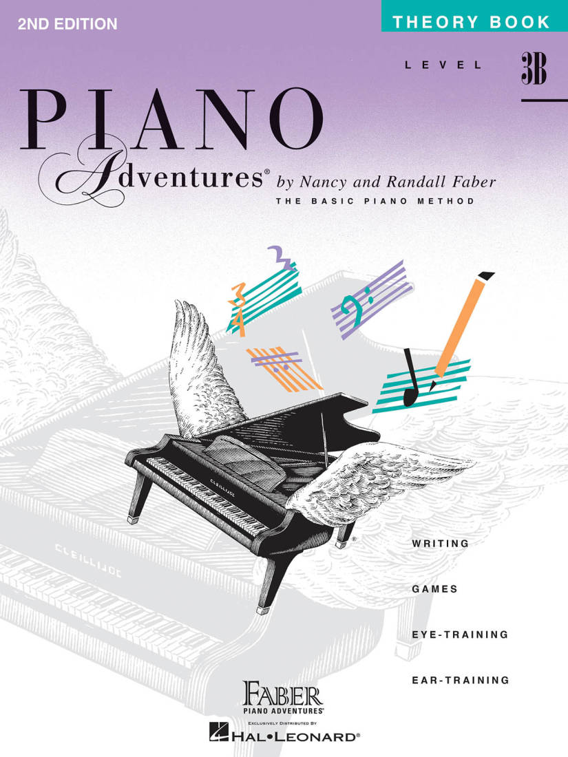 Piano Adventures Theory Book (2nd Edition), Level 3B - Faber/Faber - Piano - Book