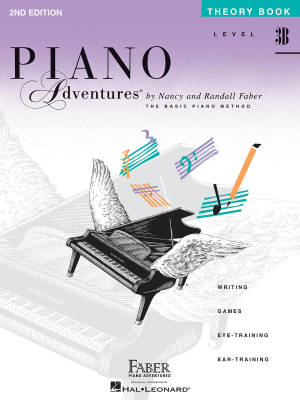 Faber Piano Adventures - Piano Adventures Theory Book (2nd Edition), Level 3B - Faber/Faber - Piano - Book