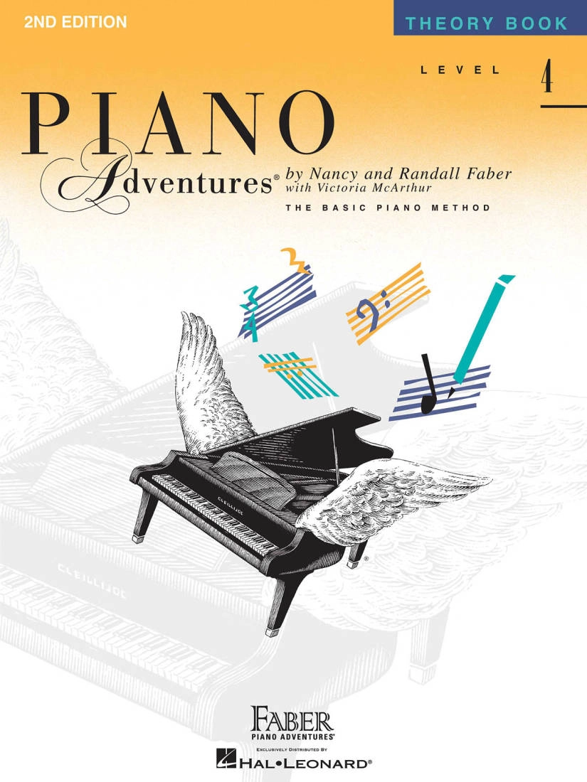 Piano Adventures Theory Book (2nd Edition), Level 4 - Faber/Faber - Piano - Book