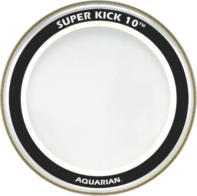 Aquarian - Super Kick 10 Clear Bass Drum Head - 22