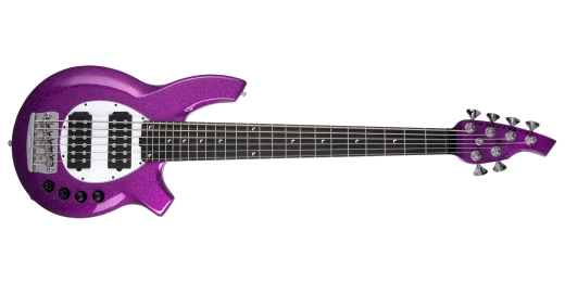 Bongo 6 Bass Guitar - Fuschia Sparkle