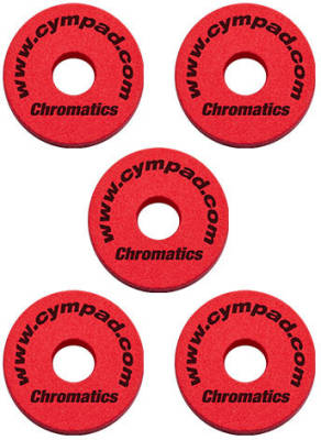 Cympad - Chromatics Set 40 x 15mm - Red (5-Pack)