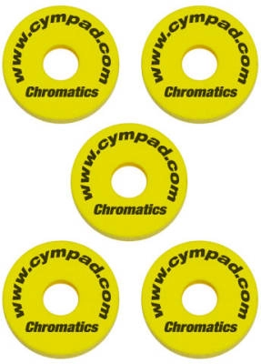 Cympad - Chromatics Set 40 x 15mm - Yellow (5-Pack)