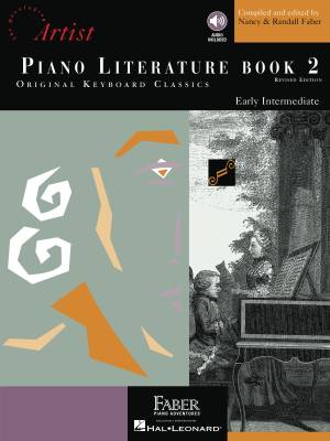Faber Piano Adventures - Piano Adventures Piano Literature, Book 2 - Faber/Faber - Book/Audio Online