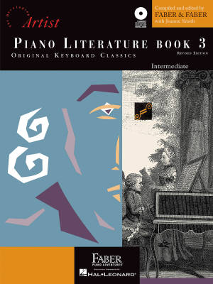 Piano Adventures Piano Literature, Book 3 - Faber/Faber - Book/CD