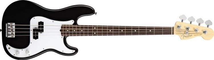 American Standard Precision Bass - Rosewood - Black