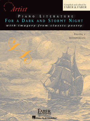 Faber Piano Adventures - Piano Adventures Piano Literature for a Dark and Stormy Night, Vol. 1 - Faber/Faber - Piano - Book
