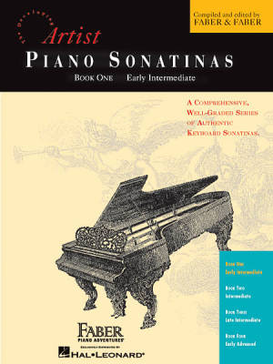 Piano Adventures Piano Sonatinas, Book One - Faber/Faber - Book