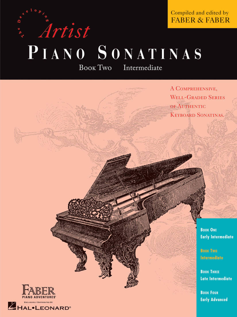 Piano Adventures Piano Sonatinas, Book Two - Faber/Faber - Book
