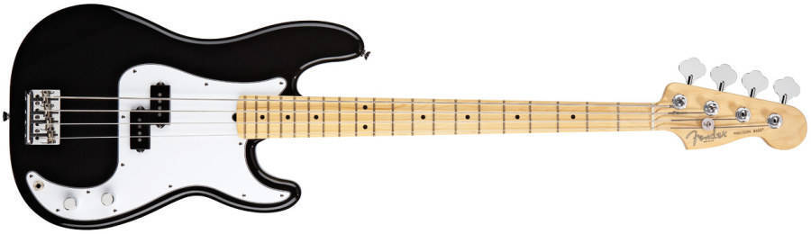 Fender American Standard Precision Bass - Maple Neck - Black