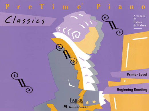 PreTime Piano Classics, Primer Level - Faber/Faber - Piano - Book