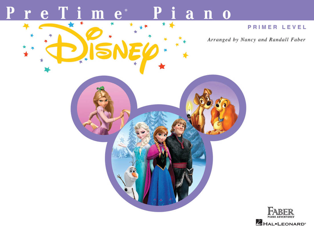 PreTime Piano Disney, Primer Level - Faber/Faber - Piano - Book