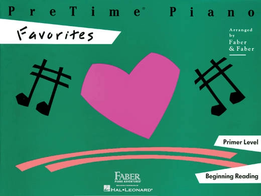 Faber Piano Adventures - PreTime Piano Favorites, Primer Level - Faber/Faber - Piano - Book