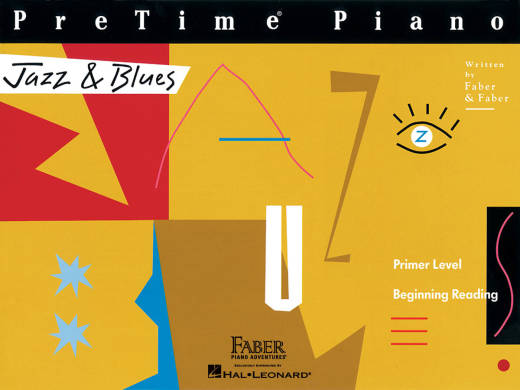 PreTime Piano Jazz & Blues, Primer Level - Faber/Faber - Piano - Book
