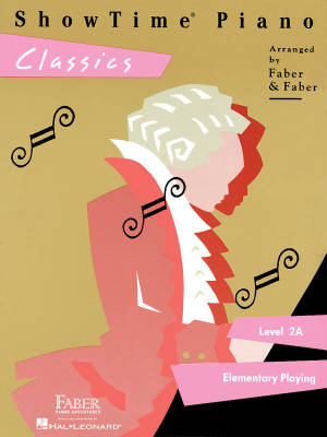 Faber Piano Adventures - ShowTime Piano Classics, Level 2A - Faber/Faber - Piano - Book