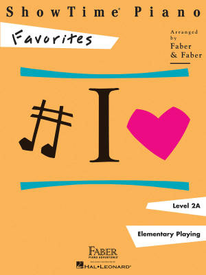 Faber Piano Adventures - ShowTime Piano Favorites, Level 2A - Faber/Faber - Piano - Book