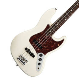 American Standard Jazz Bass - Rosewood - Olympic White