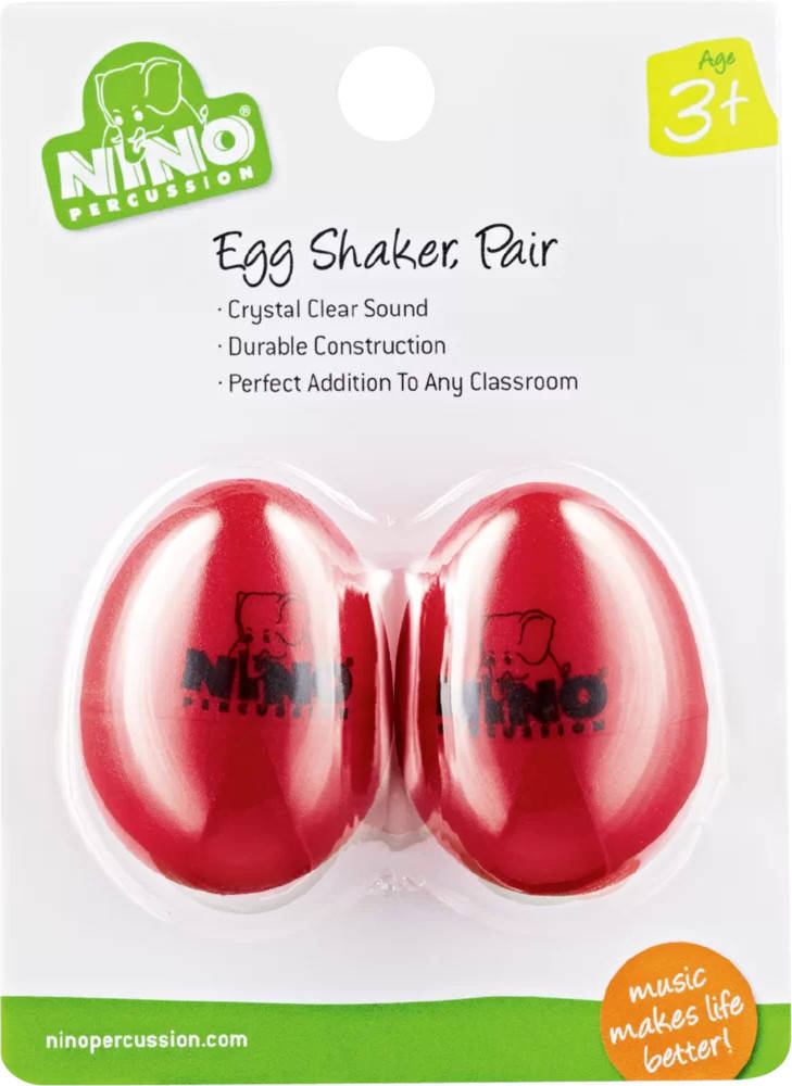 NINO Egg Shaker Pair - Orange
