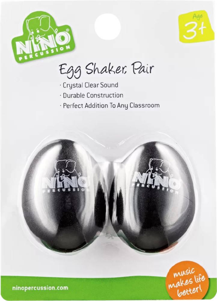 NINO Egg Shaker Pair - Black