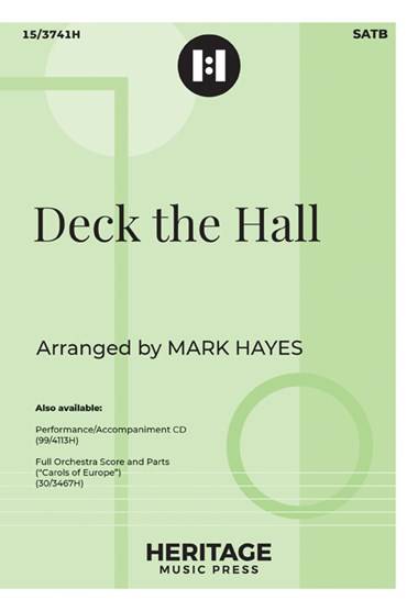 Deck the Hall - Hayes - SATB/Soprano Solo