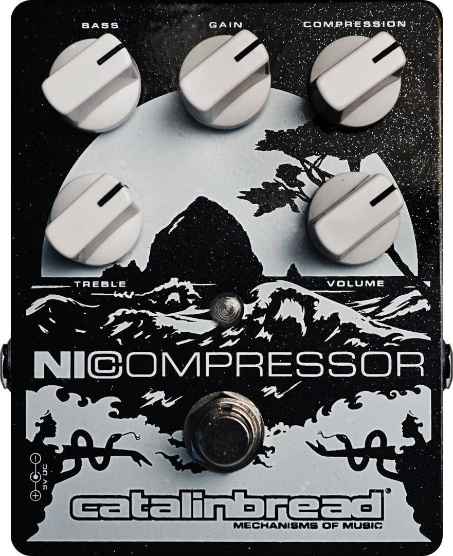 NICOMPRESSOR Compressor Pedal - Silver/Black