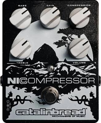 Catalinbread - NICOMPRESSOR Compressor Pedal - Silver/Black