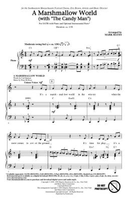 A Marshmallow World (with The Candy Man) - Hayes - SATB