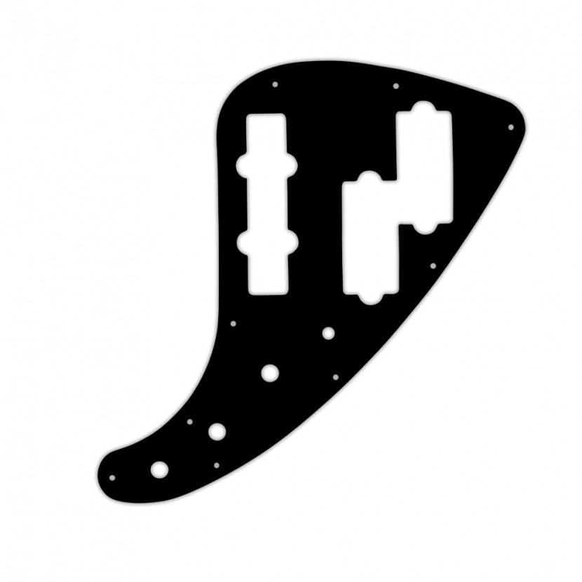 Pickguard for JP90 Jazz Bass 4 String - Black