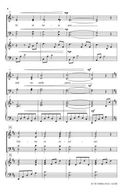 Et in Terra Pax (And on Earth, Peace) - Purifoy - SATB