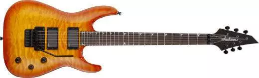 Jackson SLATXMGQ3-6 Soloist - Quilted Maple Top - Transparent Amber Burst