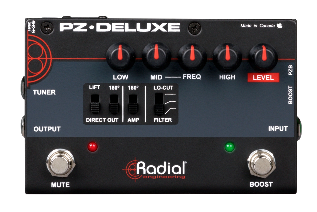 PZ Deluxe Acoustic Instrument Preamp