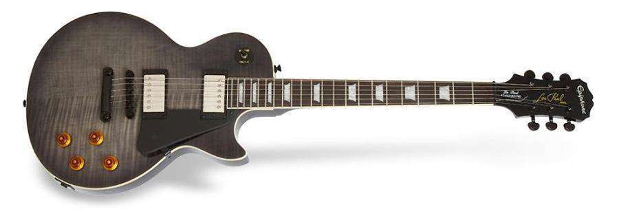 Epiphone Les Paul Plustop Pro - Trans Black