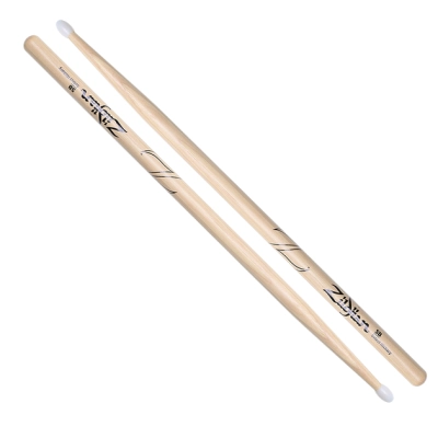 Zildjian - 5B Natural Finish Nylon Tip Sticks