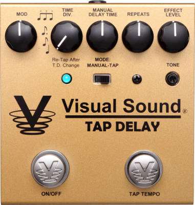 Visual Sound Tap Delay Pedal