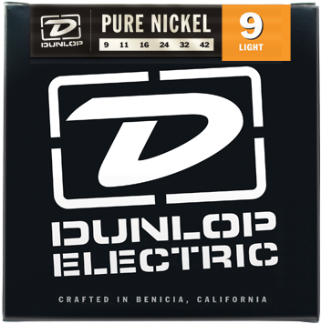 Dunlop Pure Nickel Electric Strings Light 9-42