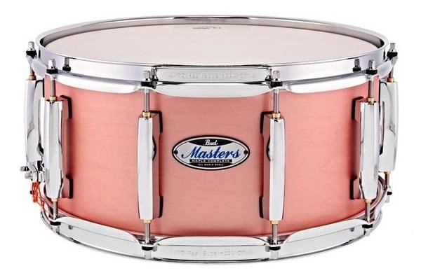 Masters Maple Complete 6.5x14\'\' Snare Drum - Sakura Coral