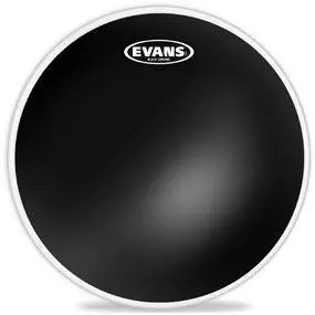 Evans Black Chrome Drum Head - 6 Inch