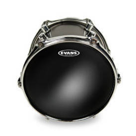 Evans Black Chrome Drum Head - 6 Inch