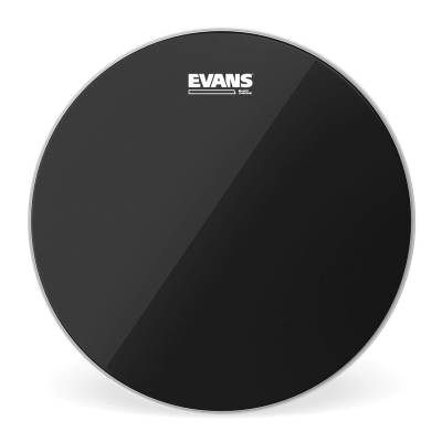 Evans Black Chrome Drum Head - 8 Inch