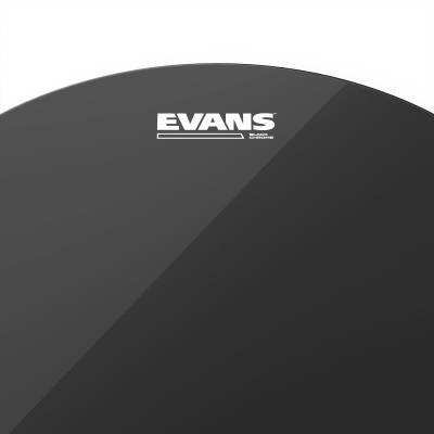 Evans Black Chrome Drum Head - 8 Inch